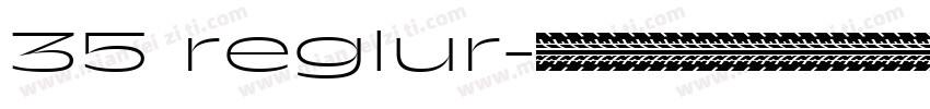 35 reglur字体转换